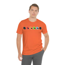 Load image into Gallery viewer, Helmet Line-up V1 Unisex T-Shirt (Prisoners of the Masquerade)
